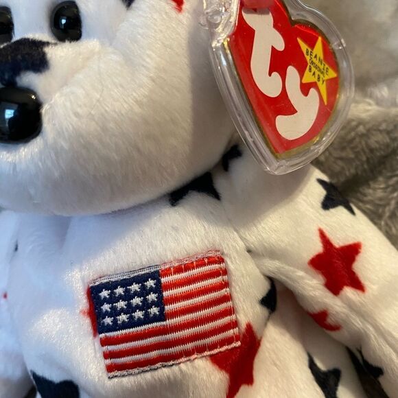 Ty Beanie Baby Glory Bear, Collectible - Picture 2 of 6